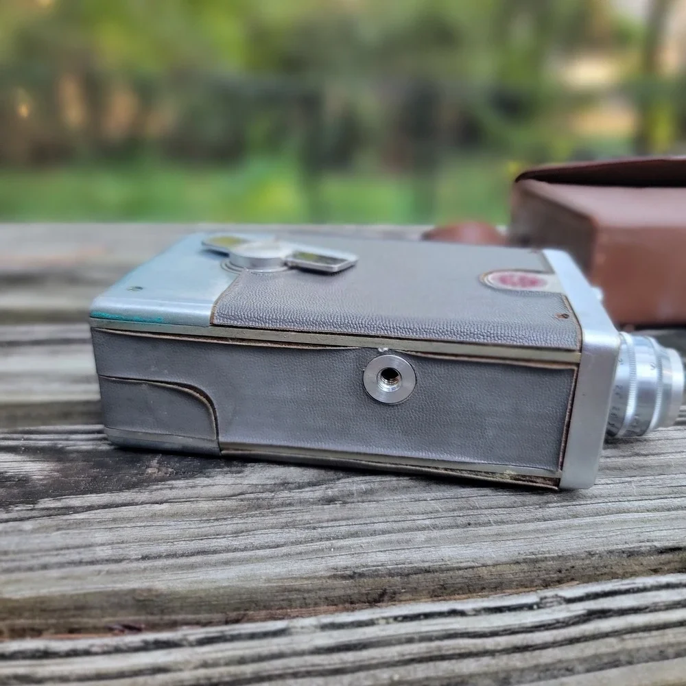 Bell Howell 16mm Magazine Camera Vintage Film Movie Camera with Leather Case